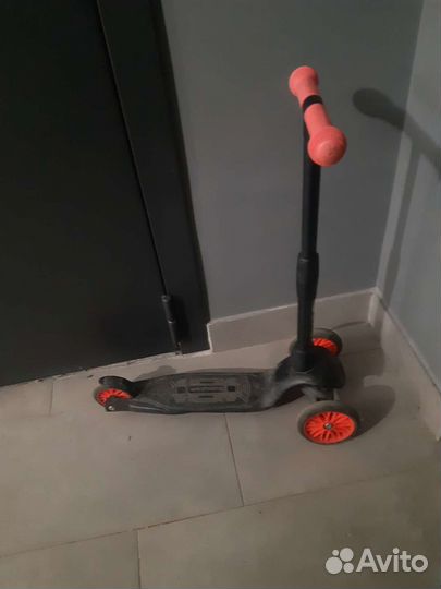 Самокат детский трехколесный бу