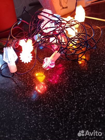 Елочная гирлянда СССР, новая