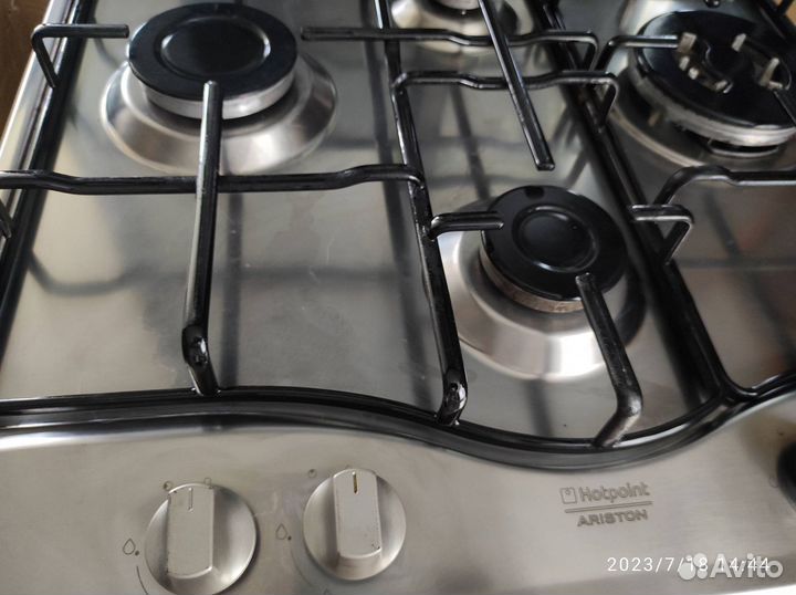 Газовая варочная панель Hotpoint Ariston б/у