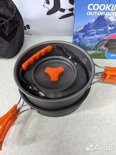 Набор посуды с чайником 1,1л