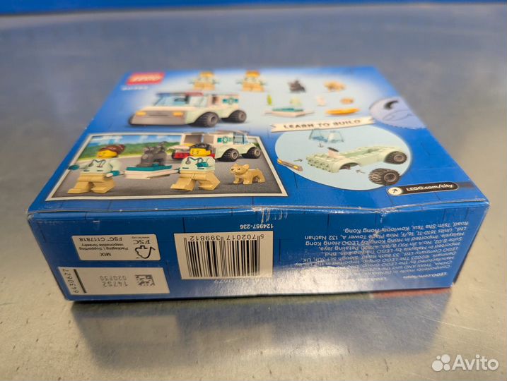 Lego Ветеринарный фургон 60382