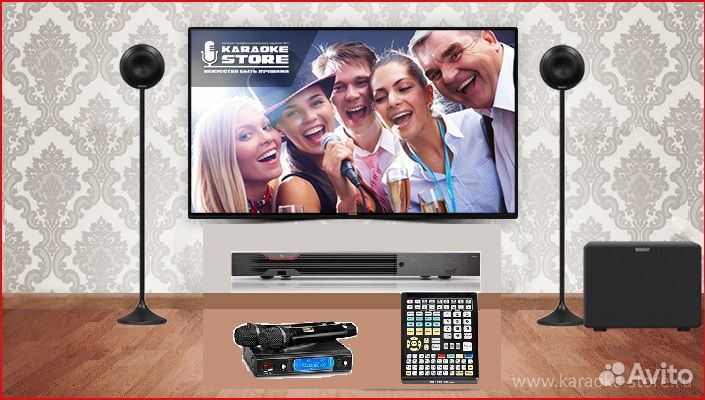 Караоке комплект AST250 под ключ до 45 кв.м(новый)