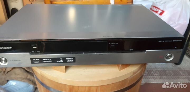 Проигрыватель HDD/DVD рекордер pioneer dvr-560h