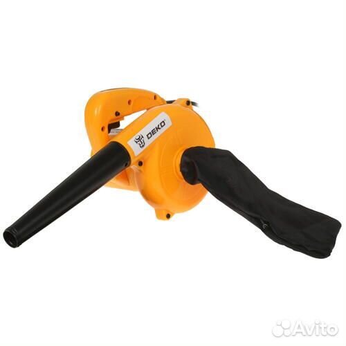 Электрический садовый пылесос deko dkbl600