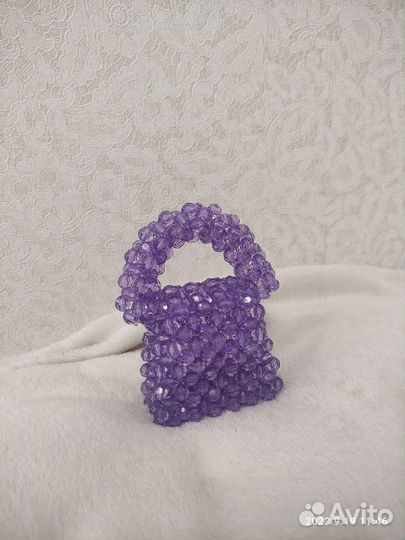 Сумочка из бусин