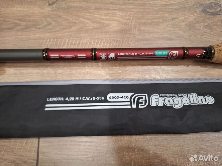 Удилище матчевое kaida fragolino 5-25g 4,2m