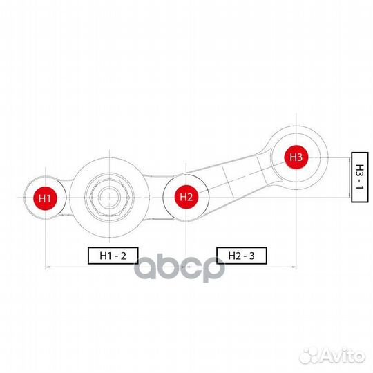 CBT-96L Опора шаровая перед лев CB0439L CTR