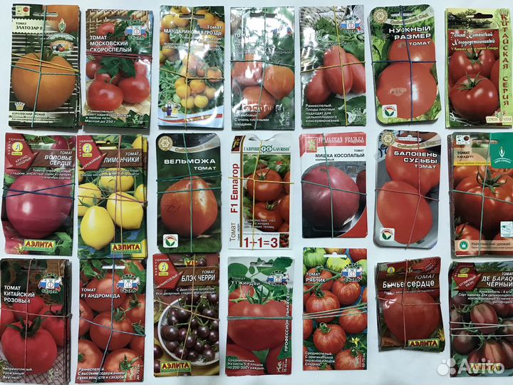 Семена томата, перца