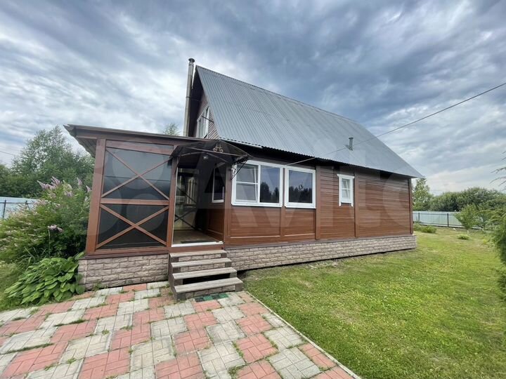 Дом 74,8 м² на участке 12 сот.