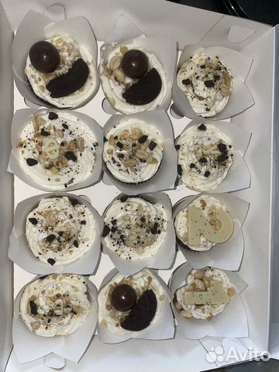 Капкейки на заказ кексы cupcakes мини маффины