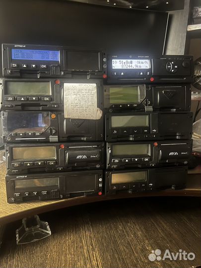 Тахографы бу С новым блоком скзи