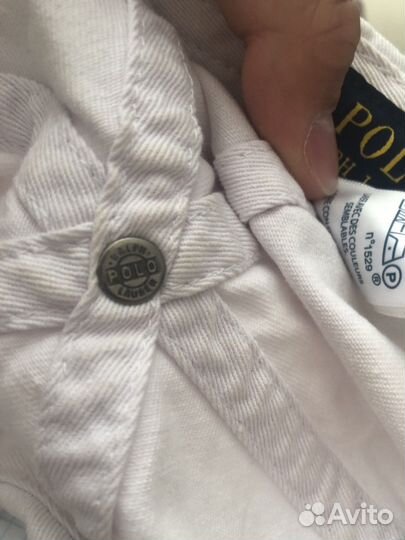 Кепка polo ralph lauren белая