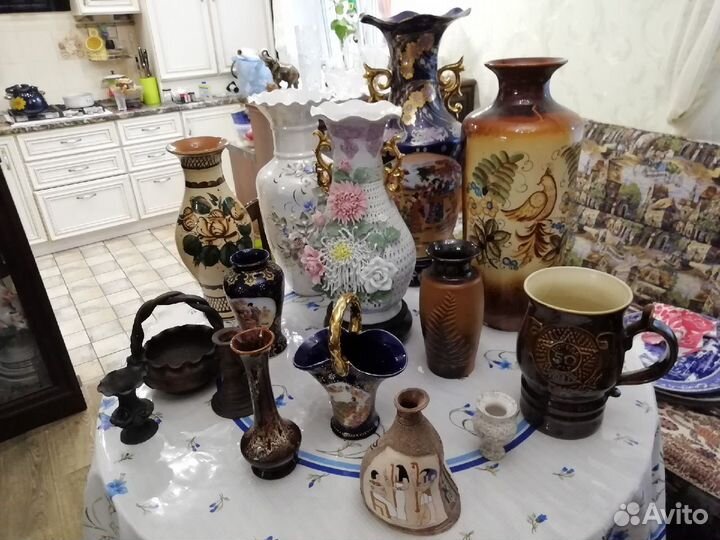 Вазы разные