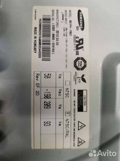 Samsung тв плазма по запчастям