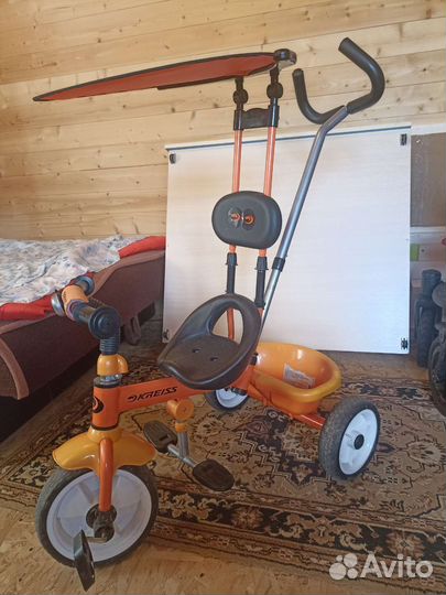 Велосипед с ручкой