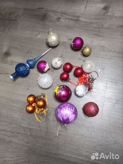 Елочные игрушки СССР