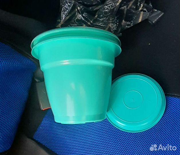 Горшки (пластик) -6шт