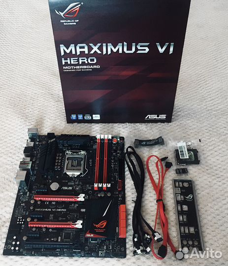 Материнская плата asus ROG maximus VI hero, Z87