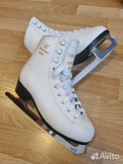 Коньки фигурные graf montana gold р33