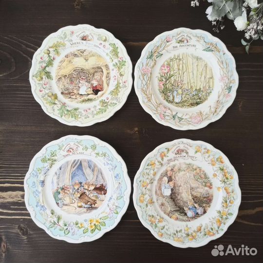 Тарелки Brambly Hedge серия Primrose Adventure