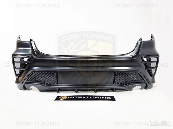 Задний бампер Киа Рио 4 