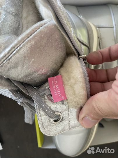 Ботики зимние для девочки