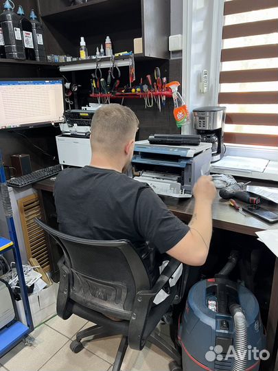 Ремонт телефонов,ноутбуков,принтеров,заправка