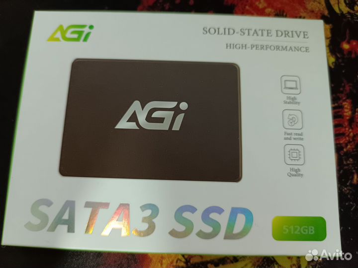 SSD 512Gb M2 NVMe, SATA