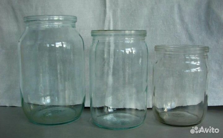 Банка 0.5-1.5 л стеклянные