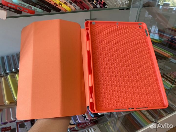 Чехол для iPad 7 / iPad 8 / iPad 9 (Оранжевый)