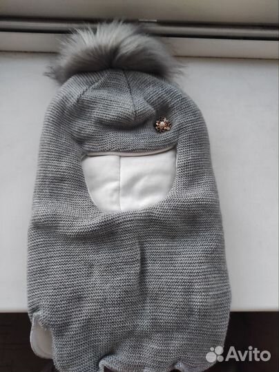 Шапка шлем зимний