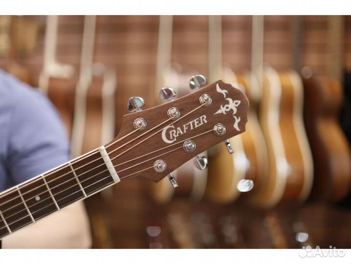 Crafter D-7/nс акустическая гитара с чехлом