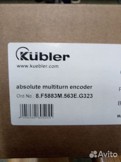 Энкодер Kubler 8.F5883M.563E.C323