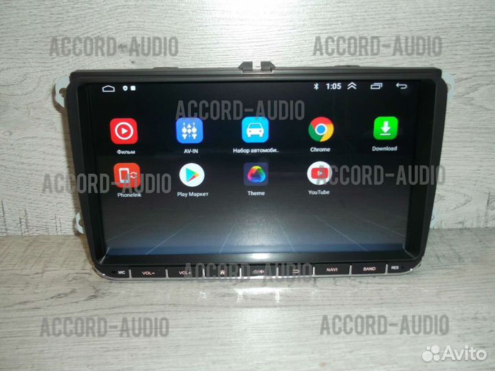 Магнитола Volkswagen Android