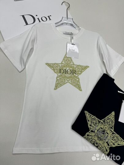 Футболка женская christian dior