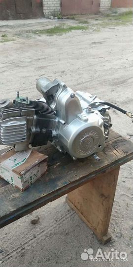 Двигатель мопед альфа 110 см