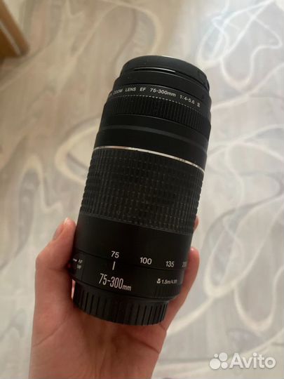 Объектив canon ef 75 300mm