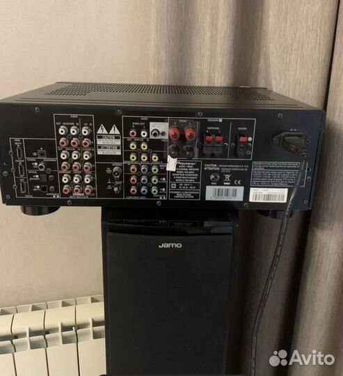 Ресивер Pioneer VSX-420-K + Напольники