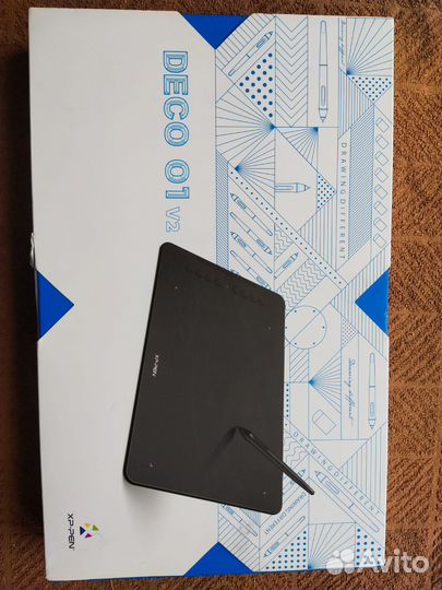 Графический планшет (Xp pen deco 01 v2)