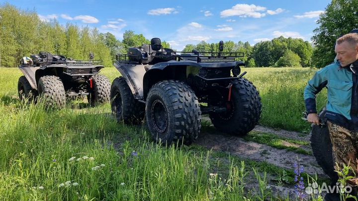 Квадроцикл болотоход Уран Охотник