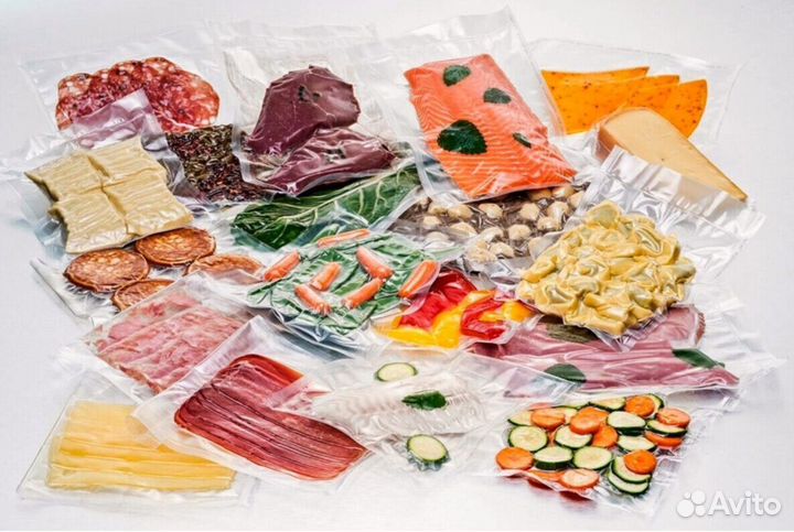 Прочные вакуумные пакеты для заморозки