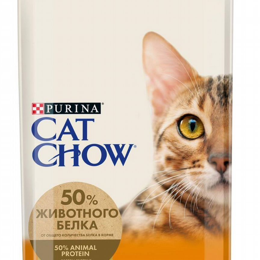 Сухой корм для кошек Cat Chow Adult, 15кг