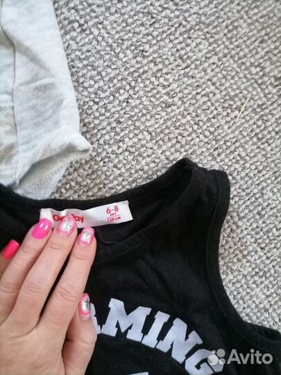 Вещи на девочку пакетом 134