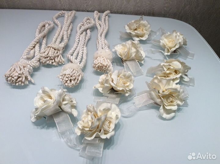 Подхваты и зажимы для штор