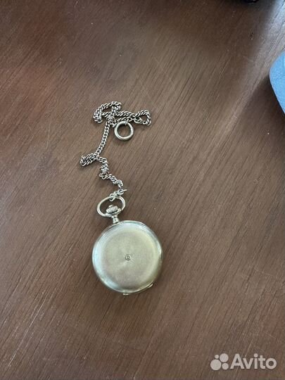 Часы старинные из золота