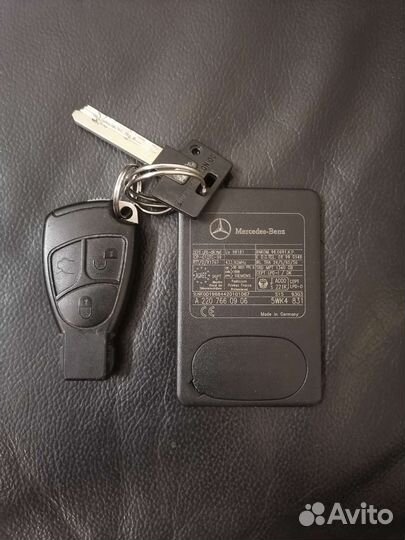 Ключ от mercedes S600L