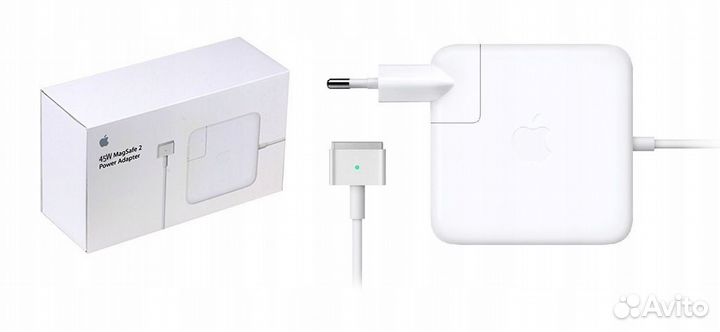 Сзу MagSafe 2 для Apple MacBook 45Вт (белый)
