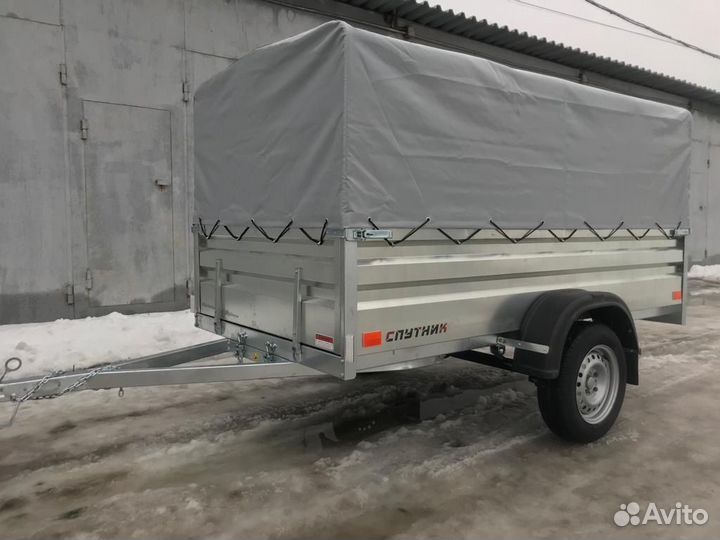 Прицеп легковой, 2,6х1,3 самосвал c высоким бортом