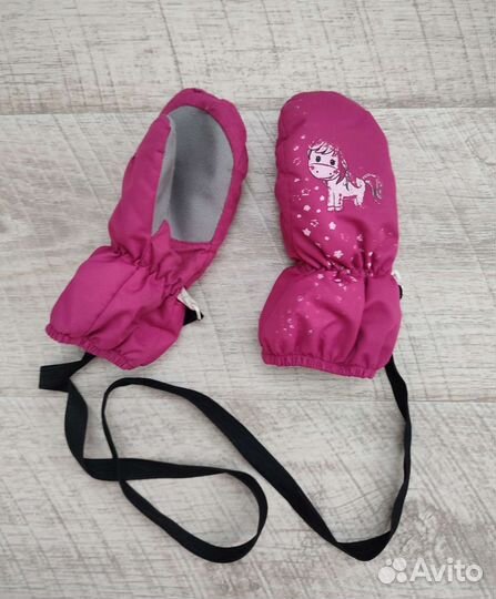 Рукавицы детские на резинке