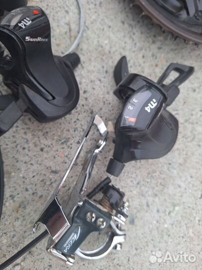 Трансмиссия для велосипеда 3х8,3х9